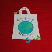 Handy Bag in Cotone Ecologico Fatta a Mano